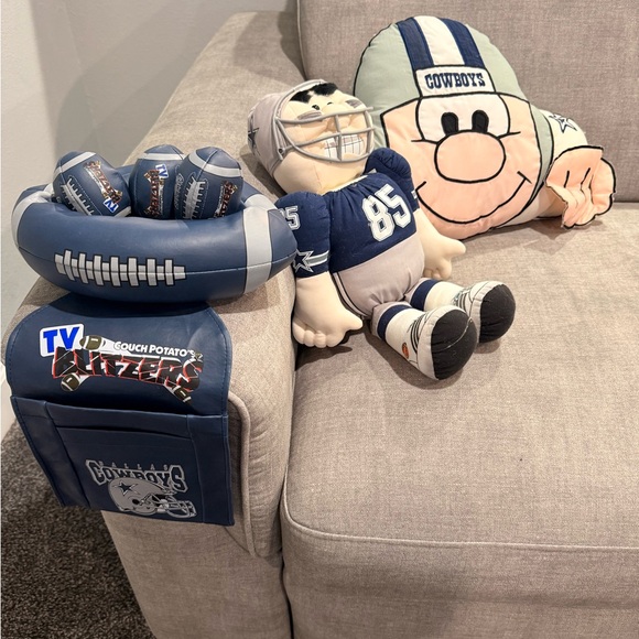 no brand Other - Cowboys Themed Couch Arm Organizer Set